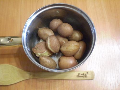 Картошка под чесночным соусом в духовке. 04 Картошка под чесночным соусом в духовке. 04