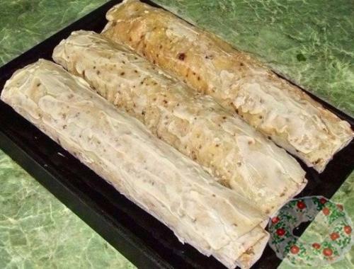 Фаршированный лаваш запечённый в духовке. 04 Фаршированный лаваш запечённый в духовке. 04