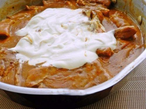 Мясо тушеное со сметанкой. 05 Мясо тушеное со сметанкой. 05