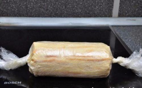 Очень вкусный торт Слоеное Полено. 02 Очень вкусный торт Слоеное Полено. 02