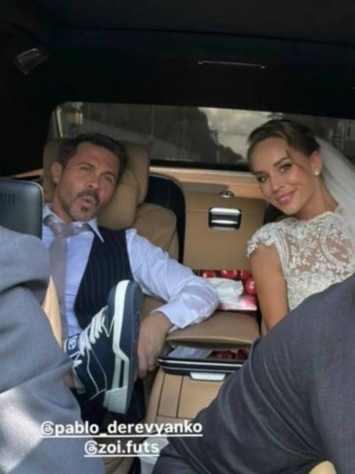 49-Летний Павел деревянко женился на актрисе Зое Фуць. 01