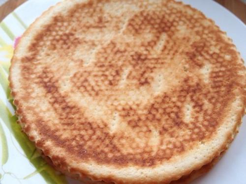 Сметанный торт на сковороде. 06