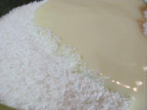 Кокосовые конфетки. Для приготовления кокосовых конфеток нам понадобится: 01 Кокосовые конфетки. Для приготовления кокосовых конфеток нам понадобится: 01