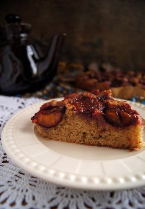 Сливовый пирог по рецепту из газеты The New York Times. 03 Сливовый пирог по рецепту из газеты The New York Times. 03