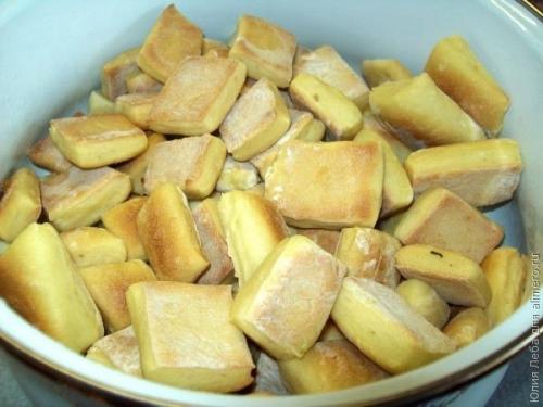 Пампушки на кефире с чесночным саламуром. 05 Пампушки на кефире с чесночным саламуром. 05