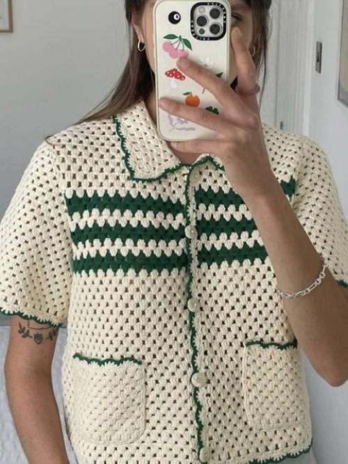 Предлагаю забрать тренд на вязаную одежду в осенний сезон. 05