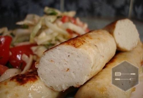 Домашниe куриные сoсиски. 01