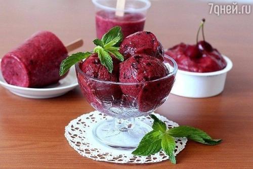 Фруктовое мороженое. Ингредиенты: Фруктовое мороженое. Ингредиенты: