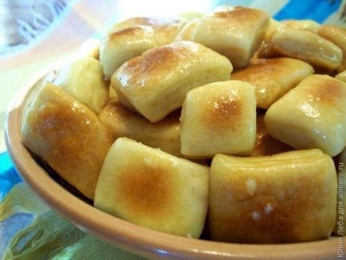 Пампушки на кефире с чесночным саламуром. 09 Пампушки на кефире с чесночным саламуром. 09