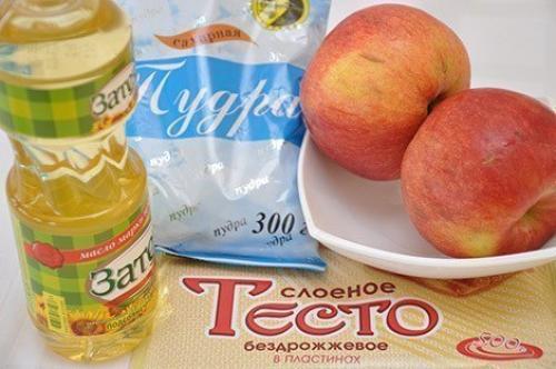 Розы из яблок в тесте. 01 Розы из яблок в тесте. 01