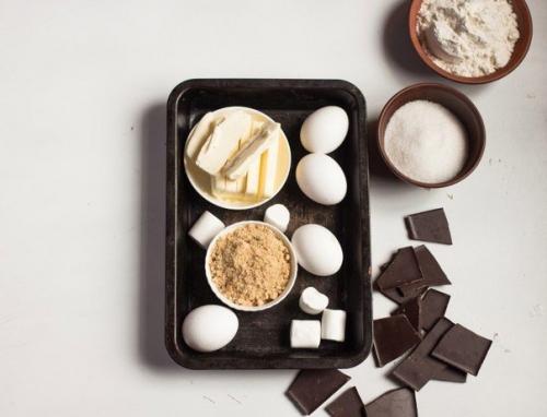 Шоколадный фондан с карамелью. 02