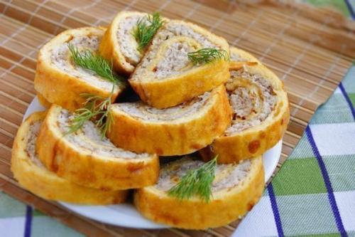 Куриный рулет.  Это не просто куриный рулет, это наивкуснейший куриный рулет! 09