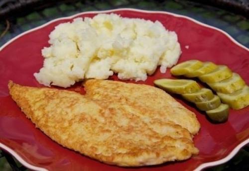 Куриные шницели.  Ингредиенты: