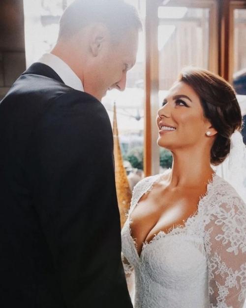 Анна седокова все таки вышла замуж за своего возлюбленного баскетболиста Яниса. 01