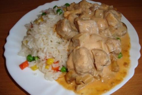 Мясо в сырном соусе. 07 Мясо в сырном соусе. 07