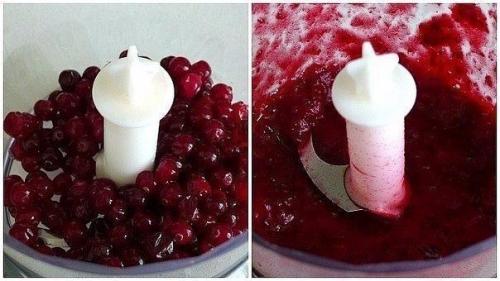 Клюквенные веночки.  Ингредиенты: 03