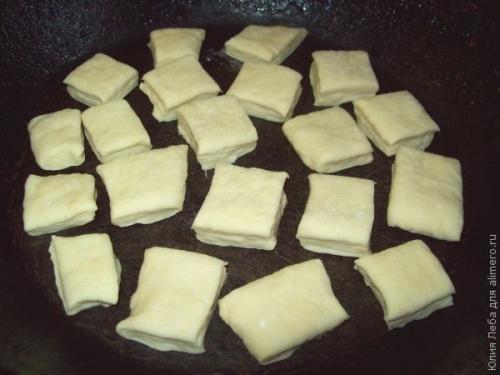 Пампушки на кефире с чесночным саламуром. 04 Пампушки на кефире с чесночным саламуром. 04