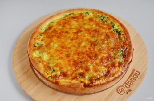 Быстрый куриный пирог со шпинатом и грибами. 09 Быстрый куриный пирог со шпинатом и грибами. 09