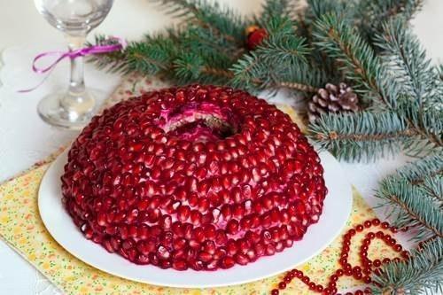 Салат Гранатовый Браслет. Салат Гранатовый Браслет.