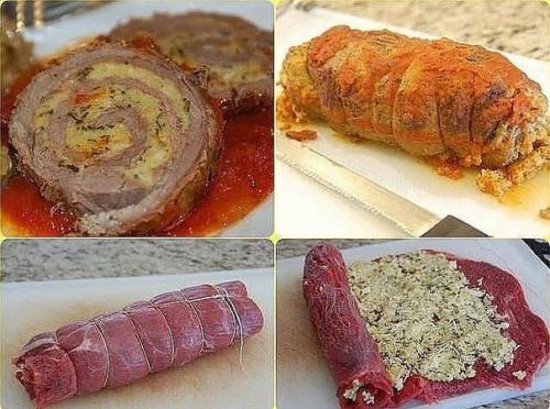 6 великолепных мясных рулетов на новогодний стол! 01