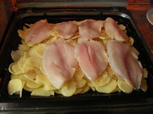 Запеканка с картофелем и рыбкой. 02 Запеканка с картофелем и рыбкой. 02