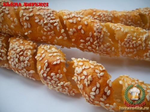 Кунжутные Спиральки.  Состав: