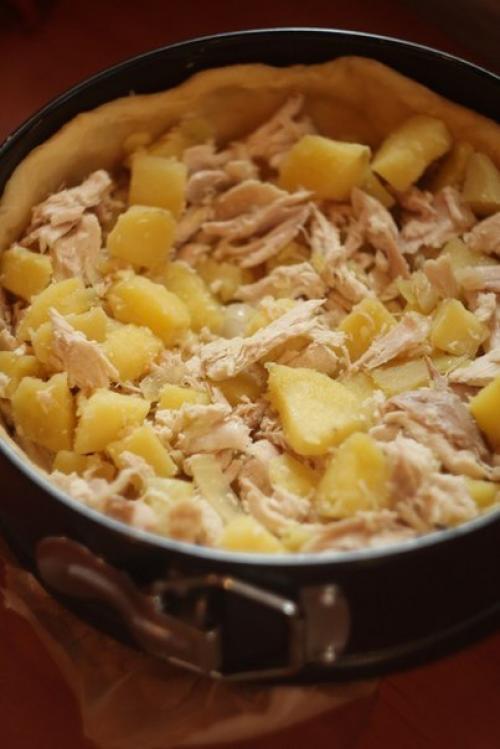 Пирог с курицей и картофелем. 06 Пирог с курицей и картофелем. 06