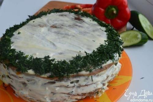 Печеночный торт Освежающий. 07 Печеночный торт Освежающий. 07