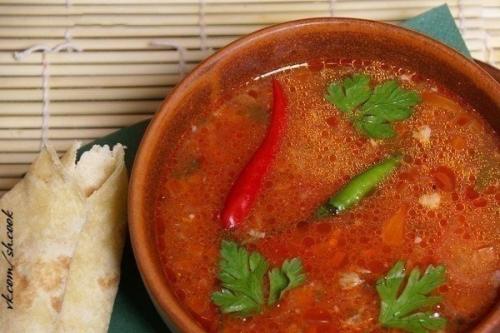 Суп харчо - классический рецепт.