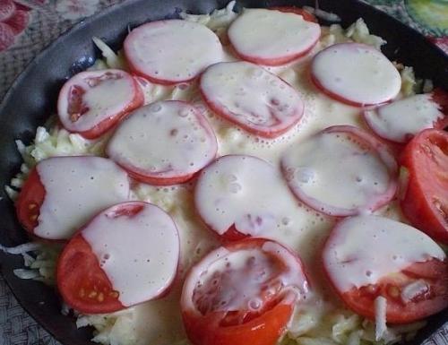 Нежная запеканка с кабачками. 04 Нежная запеканка с кабачками. 04