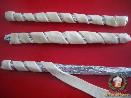 Кунжутные Спиральки.  Состав: 06