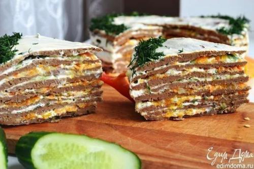 Печеночный торт Освежающий. 08 Печеночный торт Освежающий. 08