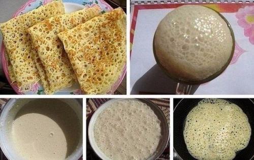 Ажурные блинчики.

Эти блины получаются очень вкусными, тонкими, нежными.  