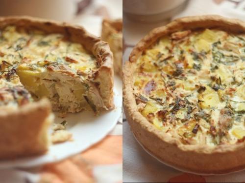 Пирог с курицей и картофелем. 08 Пирог с курицей и картофелем. 08