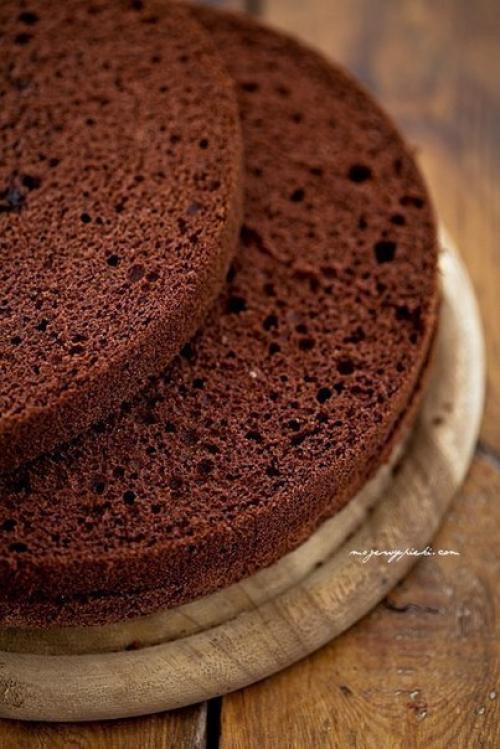 Генуэзский шоколадный бисквит. 01 Генуэзский шоколадный бисквит. 01