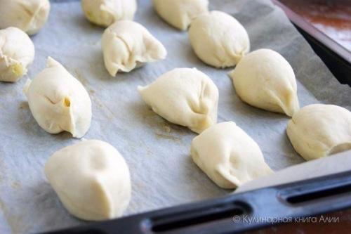 Пирожки - малышки Слоеные скороспелые. 06