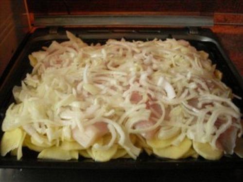 Запеканка с картофелем и рыбкой. 03 Запеканка с картофелем и рыбкой. 03