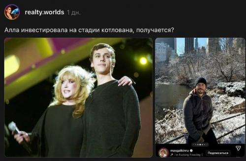 Алла Инвестировала на Стадии Котлована: в сети обсуждают преображение иноагента Галкина. 06