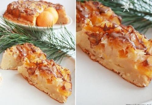 Мандариновый пирог. Новогодняя выпечка. Мандариновый пирог. Новогодняя выпечка.