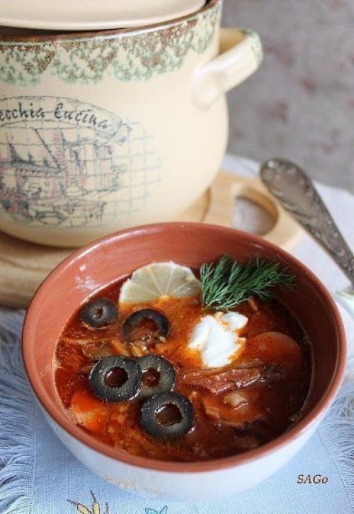 Тор - 6 рецептов отменных мясных солянок. 01