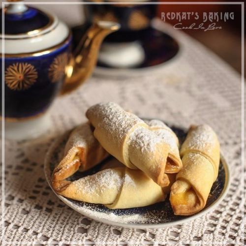 Рогалики с вареньем по бабушкиному рецепту. 04