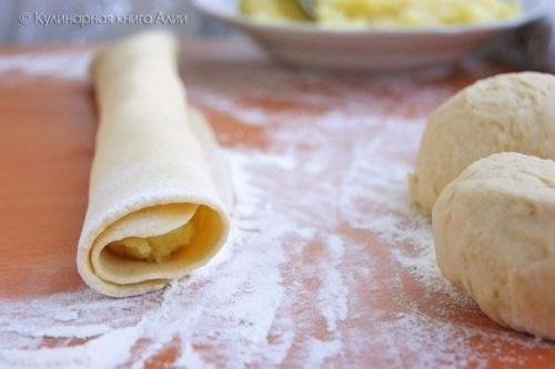 Пирожки - малышки Слоеные скороспелые. 01