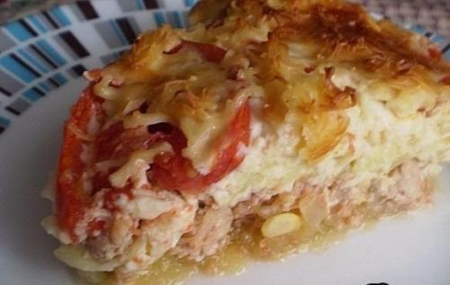 Нежная запеканка с кабачками. Нежная запеканка с кабачками.