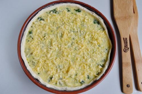 Быстрый куриный пирог со шпинатом и грибами. 07 Быстрый куриный пирог со шпинатом и грибами. 07