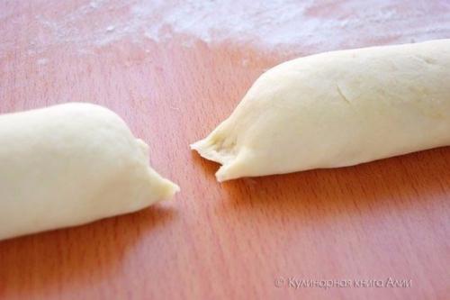 Пирожки - малышки Слоеные скороспелые. 04