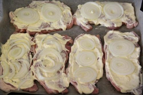 Свинина, запеченная с помидорами и сыром. 03 Свинина, запеченная с помидорами и сыром. 03