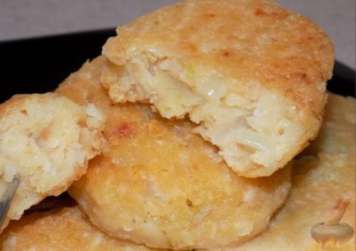 Капустные котлеты.  Капустные котлеты по этому рецепту получаются необычайно пышными и невероятно вкусными. 02