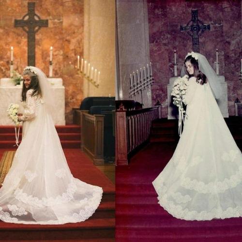 Пожилые супруги повторили свадебную фотосессию спустя 50 лет, напомнив о самом важном в жизни. 06