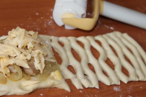 Слойки с курицей и сыром. 06 Слойки с курицей и сыром. 06