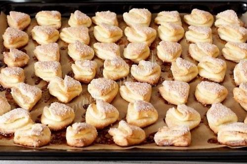 Творожное печенье Уголки. 08